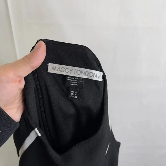 MAGGIE LONDON BLACK DRESS - Picture 11 of 14